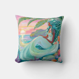 Almofada Travesseiro Quadrado Mermaid
