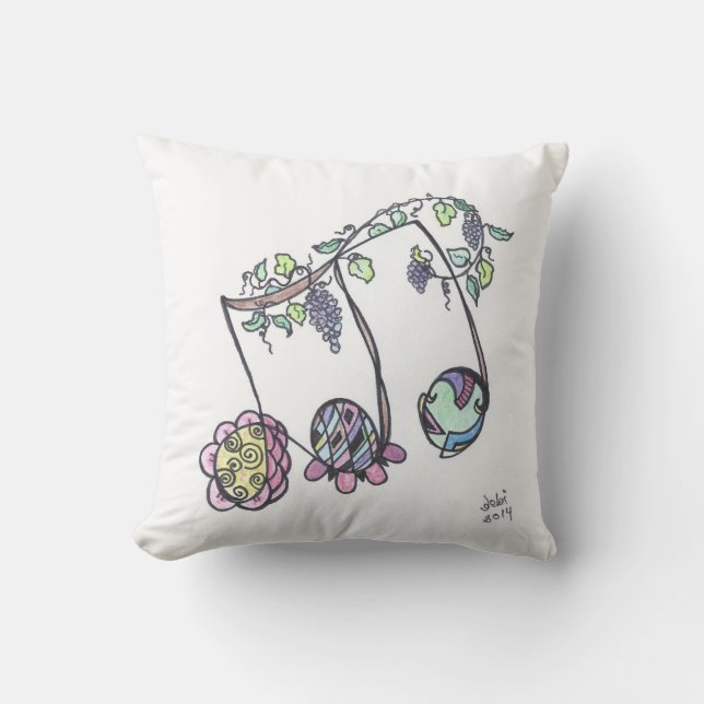 Almofada travesseiro quadrado--objectivas triplas (Frente)