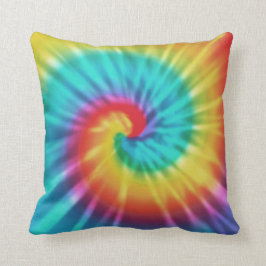 Almofada Travesseiro Rainbow Tie Dye