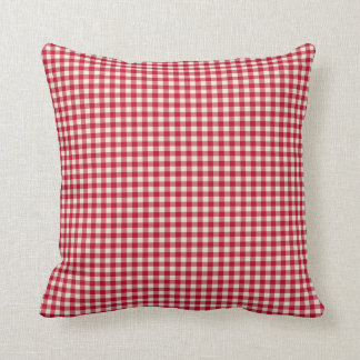 Almofada Travesseiro Red Gingham