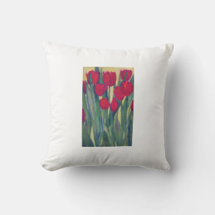 Almofada Travesseiro Red Tulip
