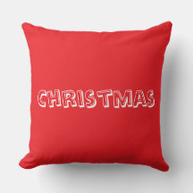 Travesseiro Retro de Natal | Festivo de Férias