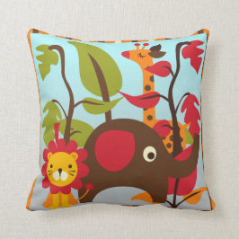 Almofada Travesseiro retro do safari