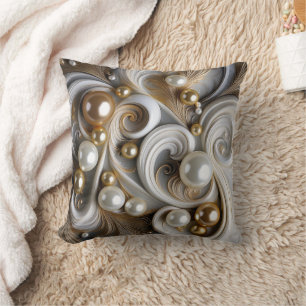 Almofada Travesseiro Reversible Pearl & Swirls