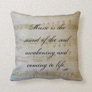 Almofada Travesseiro reversível da música