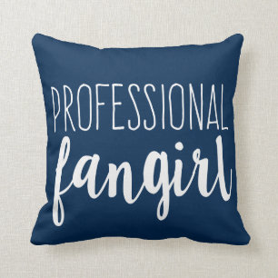 Almofada Travesseiro reversível profissional de Fangirl