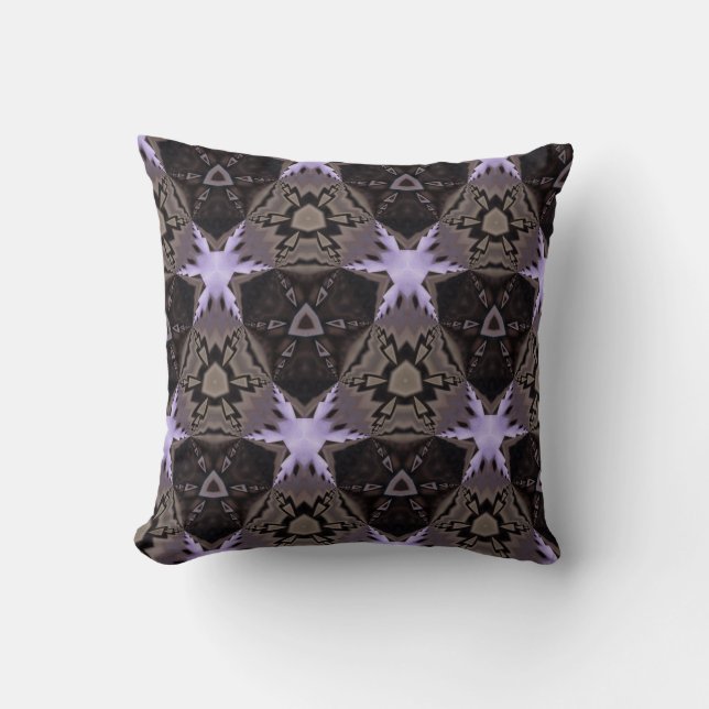 Almofada Travesseiro Roxo Estrelas MoJo Americano (Frente)