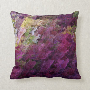 Almofada Travesseiro roxo lindo 16x16 do impressão do