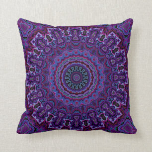 Almofada Travesseiro roxo Vintage Velvet em 2 tamanhos