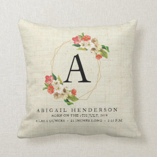 Almofada Travesseiro rústico personalizado do Stats do