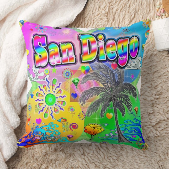 Almofada Travesseiro San Diego Quadro Seasons (Cobertor)
