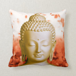 Almofada Travesseiro sereno do quadrado de Buddha
