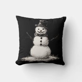 Almofada Travesseiro Snowman