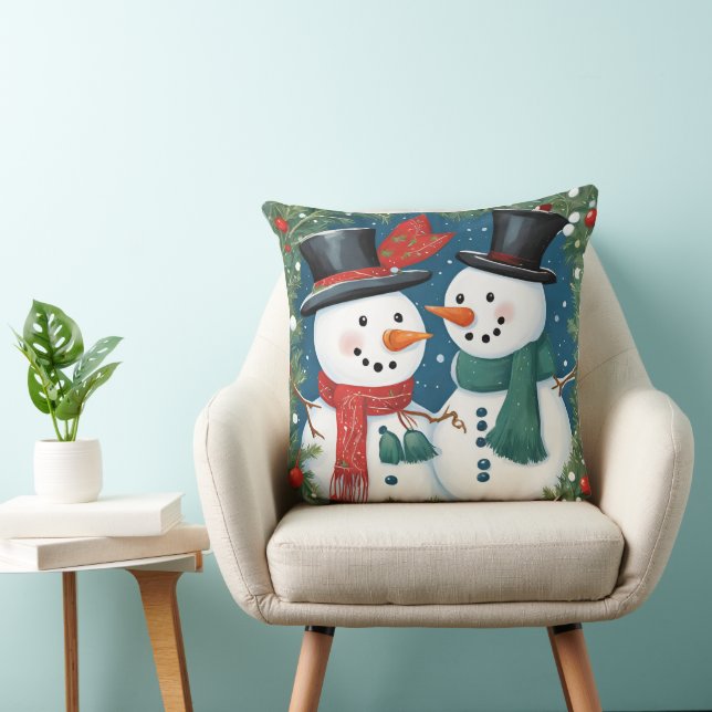 Almofada Travesseiro Snowman (Cadeira)
