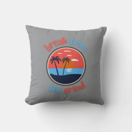Almofada Travesseiro Sunset Palms