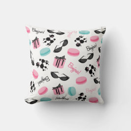 Almofada Travesseiro temático francês