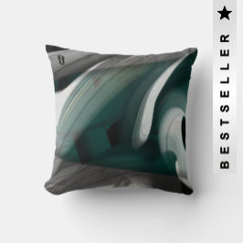 Almofada Travesseiro Trend Interior Decore Preto Verde