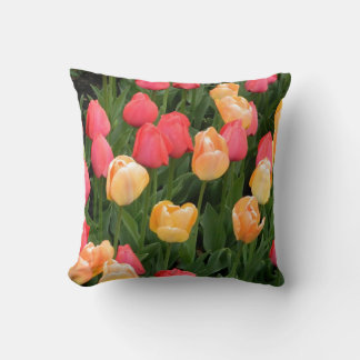 Almofada Travesseiro Tulip (Vermelho e Amarelo)