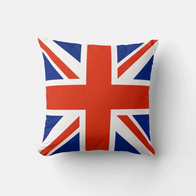 Almofada Travesseiro Union Jack (Frente)