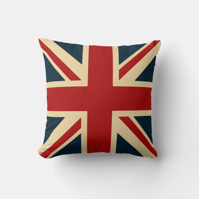 Almofada Travesseiro Union Jack (Frente)