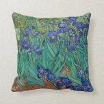 Almofada Travesseiro Van Gogh Irises<br><div class="desc">Van Gogh Irisa o PillowA arte funcional do nosso artista favorito. Belo travesseiro para o seu quarto ou sofá.
Subidas por Van Gogh 1889Design em ambos os lados.</div>