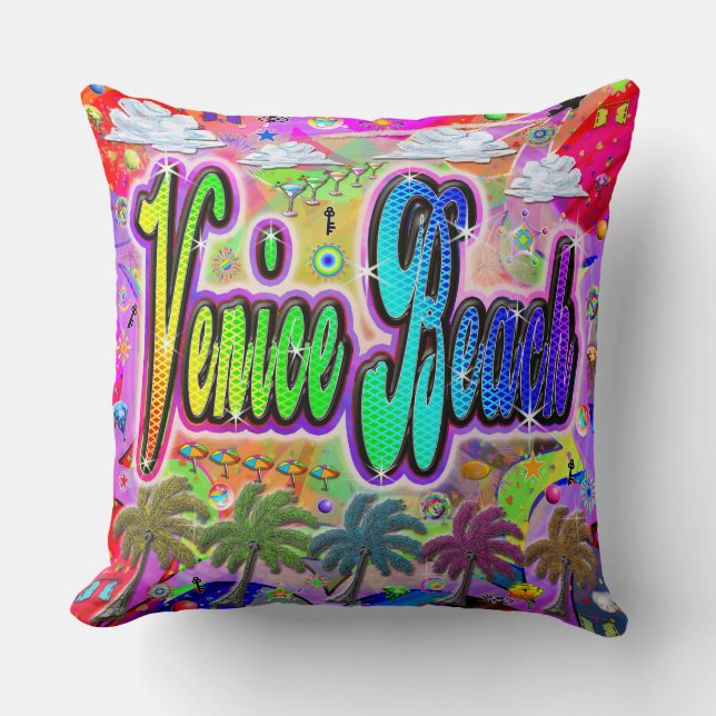 Almofada Travesseiro Veneza Beach Vista Express (Frente)