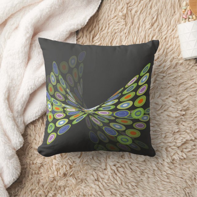 Almofada Travesseiro verde Cushio da arte de gráficos da (Cobertor)