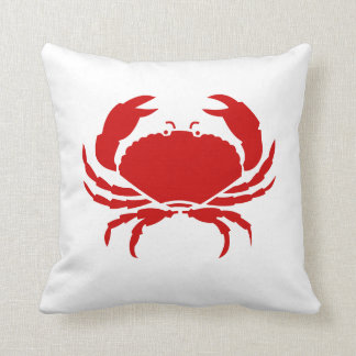 Almofada Travesseiro vermelho CRAB