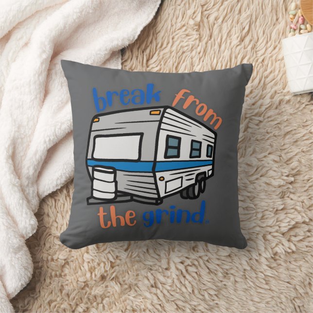 Almofada Travesseiro Vintage Camper BFTG (Cobertor)