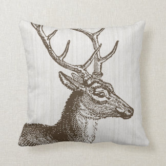 Almofada travesseiro Vintage Deer Stag