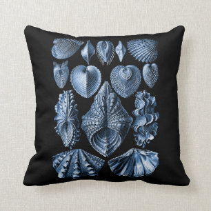 Almofada Travesseiro Vintage Haeckel Seashells