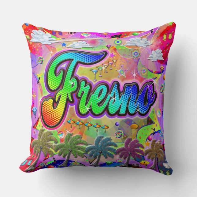 Almofada Travesseiro Vista Express Fresno (Frente)