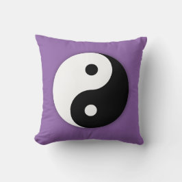 Almofada Travesseiro Yin Yang - Roxo