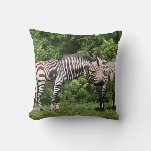 Almofada Travesseiro Zebras no Amor (Frente)