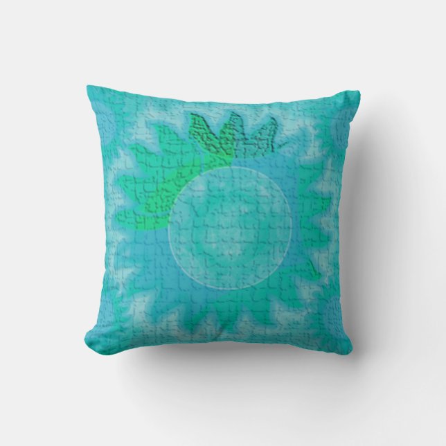 Almofada Travesseiros Aqua Celestial Sun (Frente)