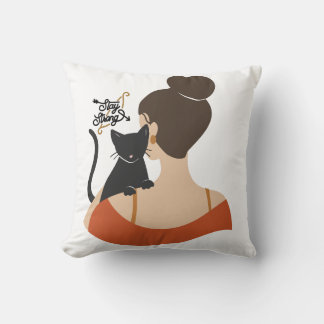 Almofada travesseiros cortados mantêm-se fortes