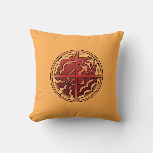 Almofada Travesseiros da arte das nações do travesseiro (Frente)