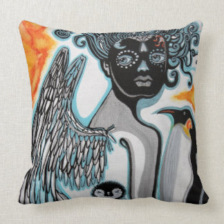 Almofada Travesseiros da fantasia do crânio do açúcar