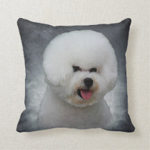 Travesseiros de Bichon Frise