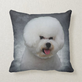 Almofada Travesseiros de Bichon Frise
