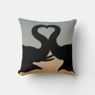 Almofada Travesseiros de Designer - Imagem Elefante - Amor