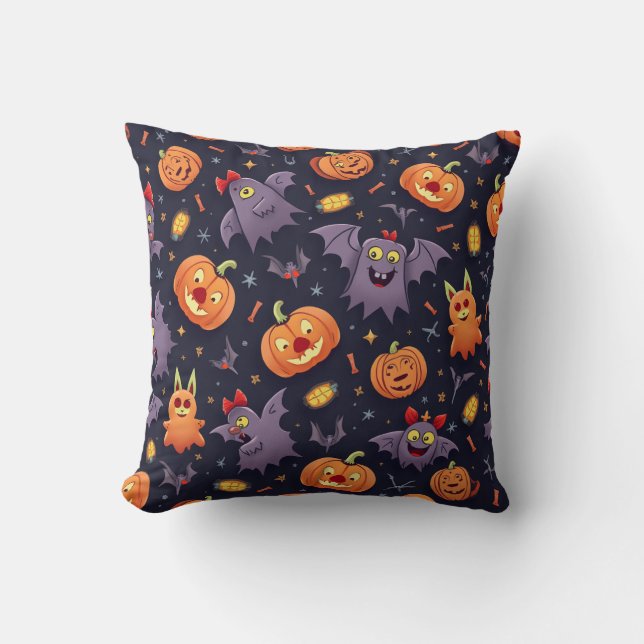 Almofada travesseiros de halloween (Frente)