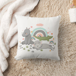 Almofada Travesseiros decorados com uma ilustração engraçad