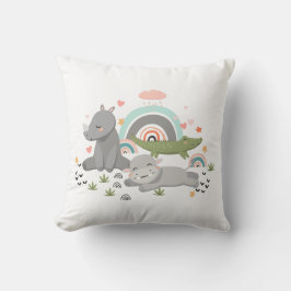 Almofada Travesseiros decorados com uma ilustração engraçad