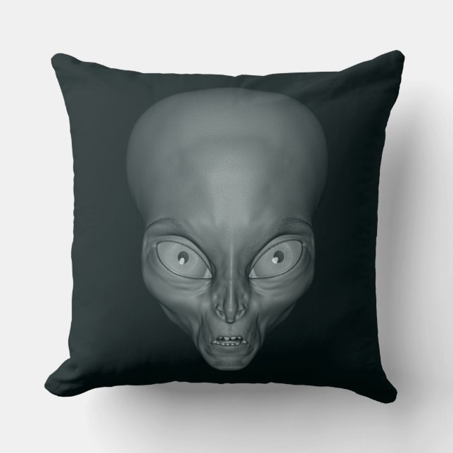 Almofada Travesseiros decorativos de Alienígena de OVNI (Frente)