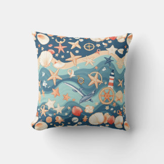 Almofada Travesseiros decorativos de brisa costeira - Estil