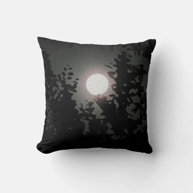 Almofada Travesseiros decorativos de Lua Completa (Frente)