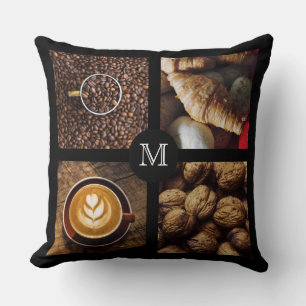 Almofada travesseiros decorativos de monogramas personaliza
