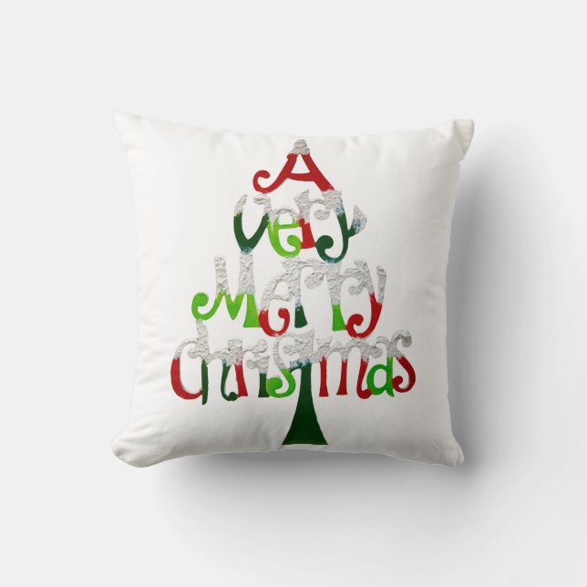 Almofada Travesseiros decorativos de Natal (Frente)