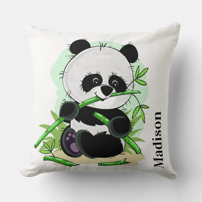 Almofada Travesseiros decorativos de nomes personalizados d (Frente)